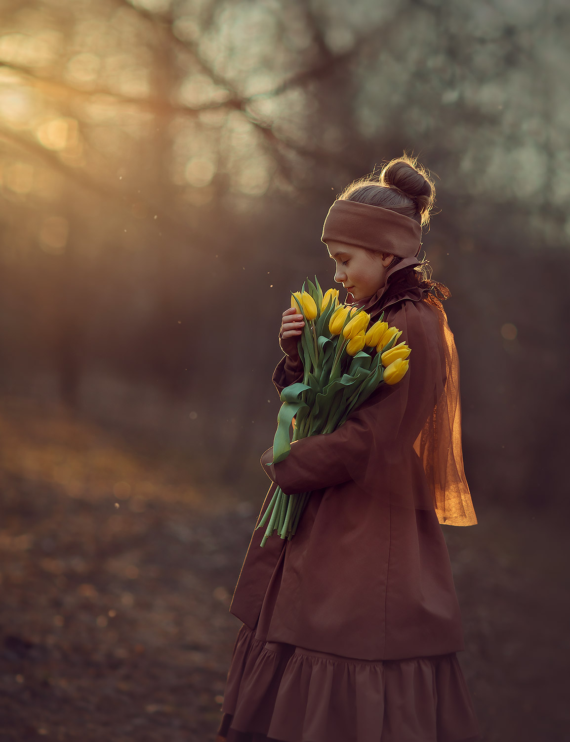 фотосессия для девочки. фотосъемка в парке. детский фотограф