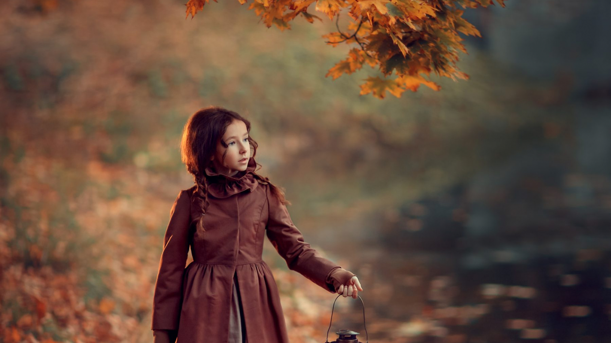 Осенняя фотосессия для девушки