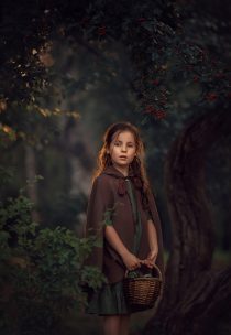 детская фотосессия в лесу