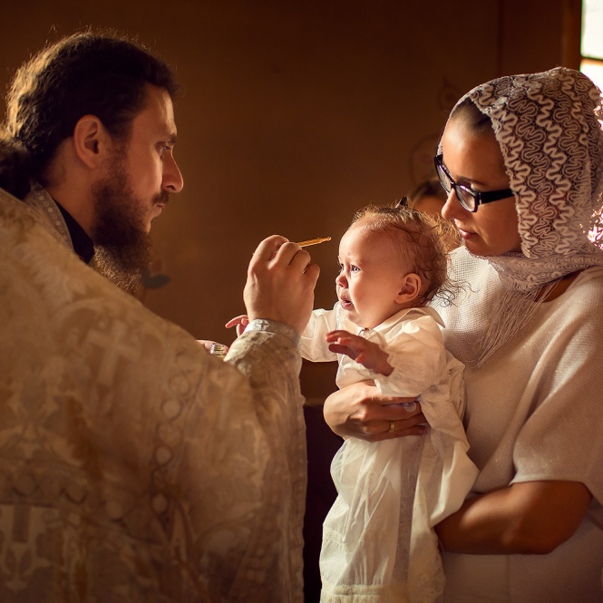фотограф на крещение в Москве
