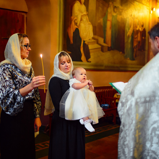 фотосъемка крещения